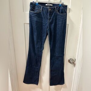 Women’s dark wash jeans. Size 31.